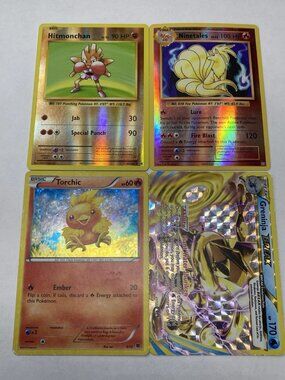 Pokemon Card Lot Greninja BREAK Ninetales Holo Torchic McDonalds Hitmonchan